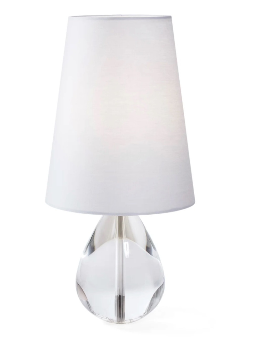 Jonathan Adler Tiny Teardrop Claridge Table Crystal Lamps Lamp  - 2 Available